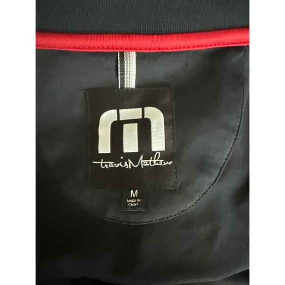 Travis Mathew Full Zip Colorblok Hartigan Jacket Black Size Medium - Picture 7 of 14